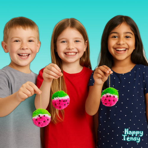 TALLER DE POMPONES DE LANA