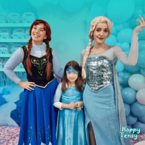Personajes HappyTensy Elsa y Anna