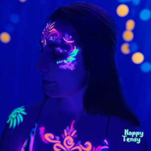 MAQUILLAJE NEON FIESTA 2