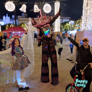 robot de luces