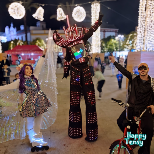 robot de luces
