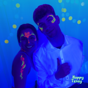 MAQUILLAJE NEON FIESTA 4