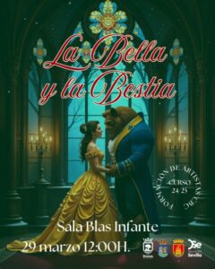 4 edicion - musical Bella y Bestia 2025_cartel Brenes