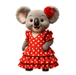 KOALA FLAMENCA FERIA